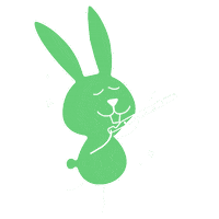 Bunny Sticker by Bebble