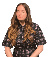 abbie_mccarthy sweep presenter dust off dirt off your shoulder Sticker