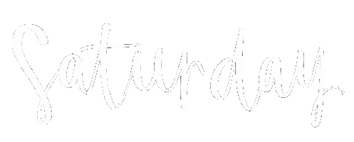 Weekend Saturday Sticker