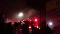 Firefighters Work to Contain Blaze in Brooklyn's Bushwick Neighborhood