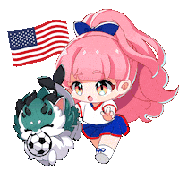 Lets Go Good Luck Sticker by DigiDaigaku
