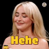 Sabrina Carpenter Lol GIF by First We Feast