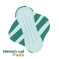 Menstrual Cup Cloth Diaper Sticker by Zero Waste Indonesia