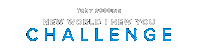 New World New You Challenge Sticker by Tony Robbins