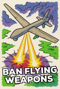 Anti War Drones GIF by The LSD Hotel