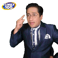 Think Tv Show Sticker by Family 100 Indonesia