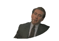 nicholas cage yes Sticker