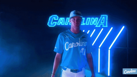 North Carolina Baseball GIF by UNC Tar Heels