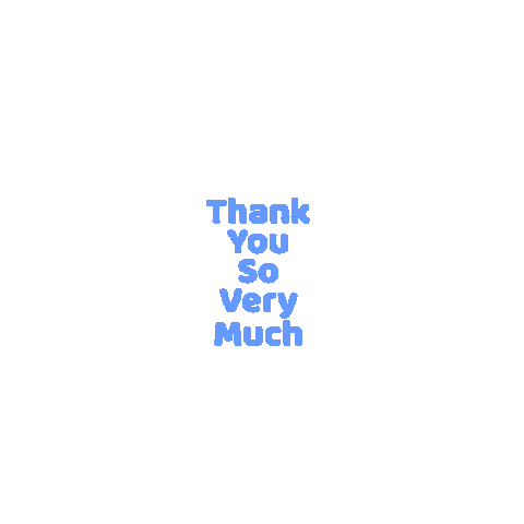 Thank You Sticker by Crowd Multiplier