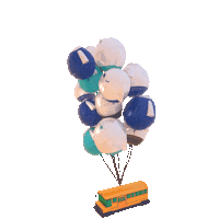 3D Celebrate Sticker