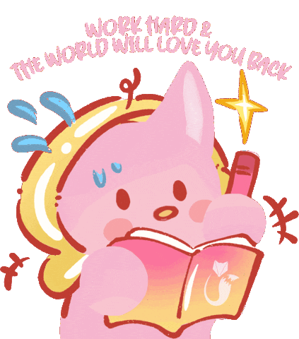 Pink Quote Sticker by Fox Fairies Malaysia