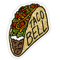 Celebrate Happy New Year Sticker by Taco Bell