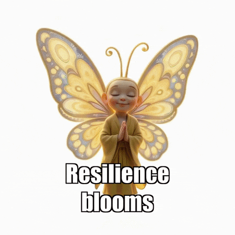 Hope Strength GIF by BuddhaFlyJourney
