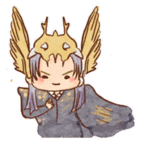 Mirror Fairy Sticker