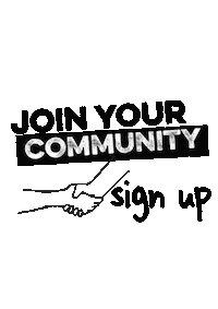 Community Card Sign Up Sticker by InfinityFoods