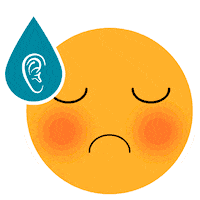 MarketingMedicalAudicion sad emoji triste oreja Sticker