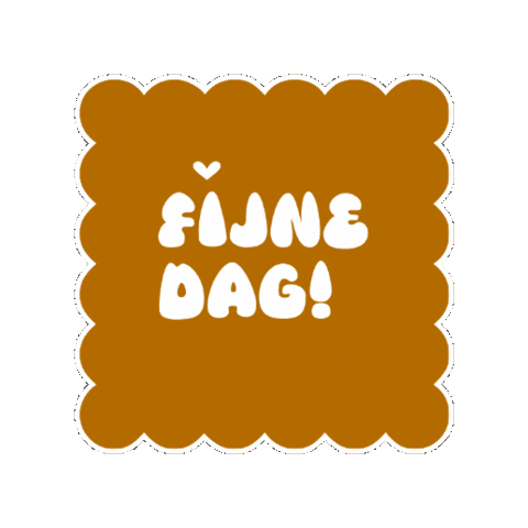 Fijnedag Sticker