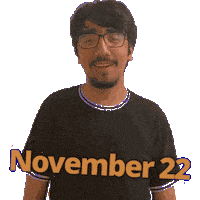 November 22 Sticker