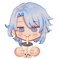 Bubble Tea Nom Sticker