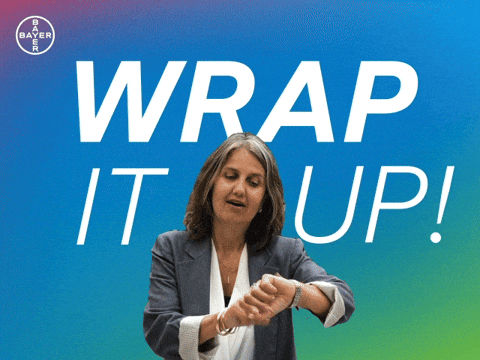 Wrap It Up GIF by Bayer