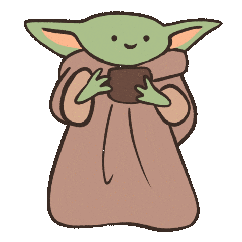 verkomy giphyupload baby yoda mandalorian the mandalorian Sticker