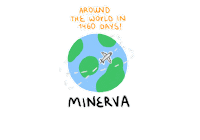 MinervaUniversity minerva studyabroad minerva university minervan Sticker
