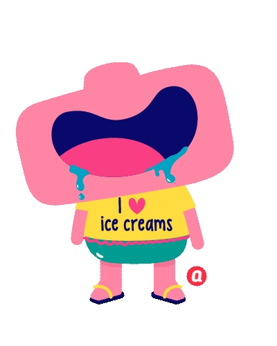 Summer Pig Sticker by Ainara GM