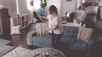 Abby Elliott Cleaning GIF by Swiffer