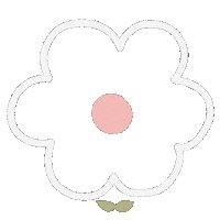 Flower 꽃 Sticker