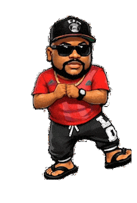 Jamaican Happy Dance Sticker
