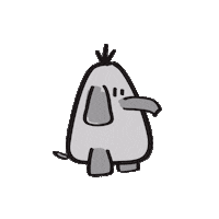 Elephant Sticker by Allie the Ellie
