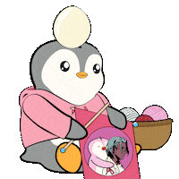 Nft Sew Sticker by Pudgy Memez