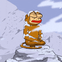 Chilling Ice Cold GIF by Ponke