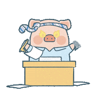 Piggy Sticker