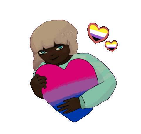 Lgbt Love Sticker by Contextual.Matters
