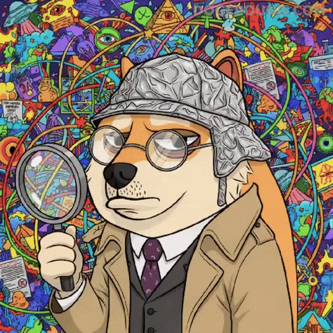 Serious Conspiracy Theory GIF by Doge Pound