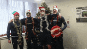 officialdafc christmas singing dunfermline dunfermline athletic GIF