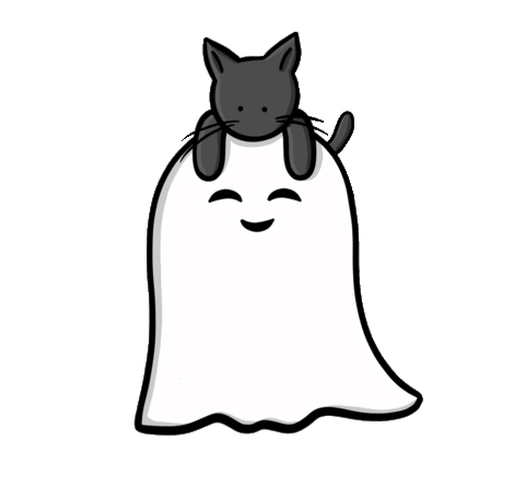 albasketch giphyupload cat halloween nature Sticker