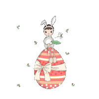 Heart Bunny Sticker by PASSIAMAN