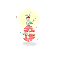 Easter Egg Sticker by PASSIAMAN