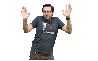 Happy Dance Sticker by DareDevil Improv Comedy