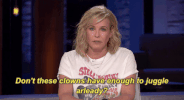 juggling clowns GIF by Chelsea Handler