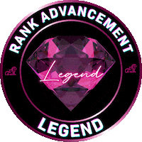 Legend Badge Sticker by Arieyl
