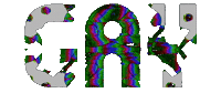 Art Glitch Sticker