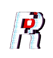 Glitch Alphabet Sticker by #BASILIO