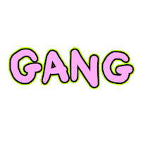 Lettering Gang Sticker by SrFactory