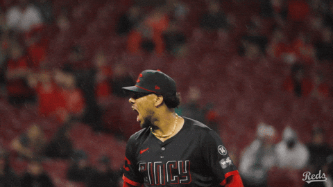Celebration Baseball GIF by Cincinnati Reds