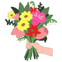 flower redserum Sticker by mamonde