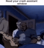 Crash Read GIF