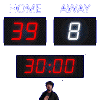 8 Away Sticker